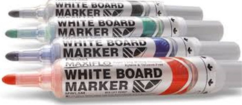 Marker do tablic Pentel Maxiflo MWL5W czarny