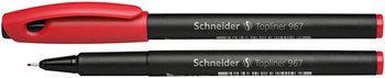 Cienkopis Schneider Topliner 967 0.4mm czerwony