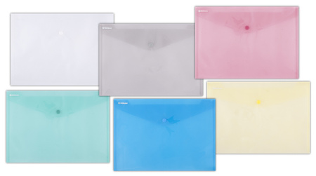 Teczka kopertowa Donau A4 żółta