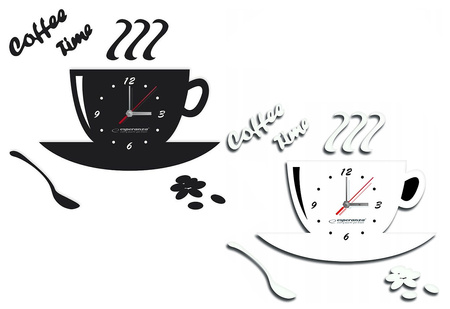 Zegar ścienny Esperanza Florence 3D biały