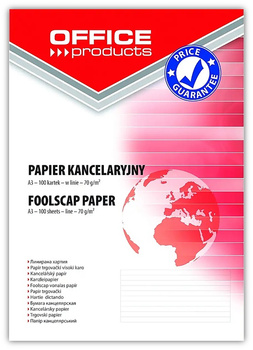 Papier kancelaryjny Office Products A3/100k linia