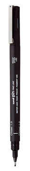 Cienkopis kreślarski Uni Pin-200 1.0mm ścięty czarny