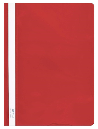 Skoroszyt DONAU, PVC, A4, twardy, 150/160mikr., czarny