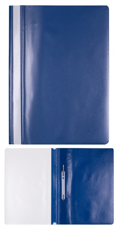 Skoroszyt Office Products A4 PP granatowy (25)