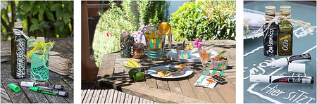 Marker kredowy Uni Chalk PWE-17K żółty