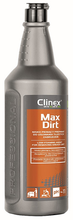 Preparat CLINEX 4 Max Dirt 1L, do usuwania tłustych zabrudzeń