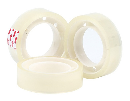 Taśma biurowa DONAU, 12mm, 10m, 3szt.