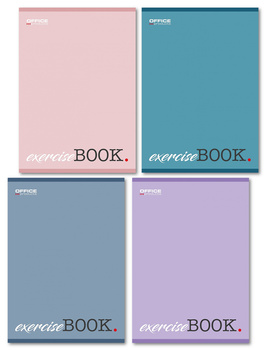 Zeszyt Office Products A5/80k linia mix kolorów