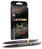 Pisaki pędzelkowe Pentel Brush Sign Pen Artist SESF30C 6 kolorów