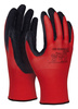 Rękawice Donau Safety Super Latex rozm.9 czerwone