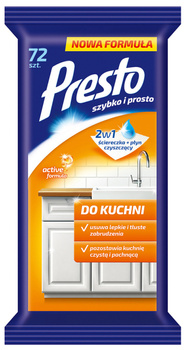 Ściereczki nasączone Presto do kuchni (72)