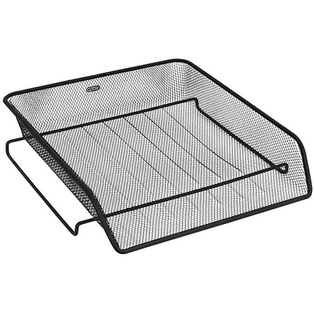 Półka na dokumenty Grand A4 metalowa czarna