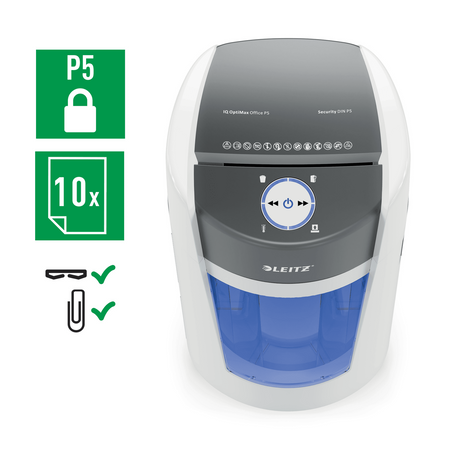 Niszczarka Leitz Optimax Office P5