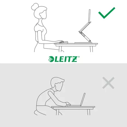 Podstawa pod laptop Leitz Ergo biała