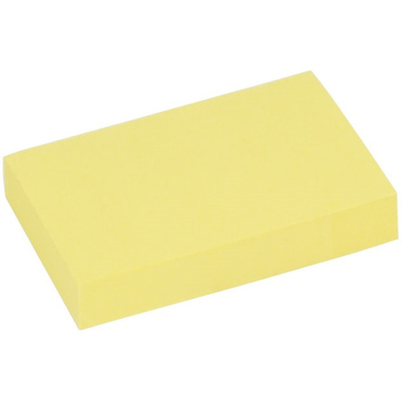 Karteczki Eagle 50x75mm żółte (100)