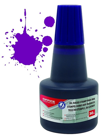 Tusz olejowy do pieczątek metalowych OFFICE PRODUCTS, 30ml, zielony