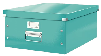 PUDŁO LEITZ CLICK&STORE 369*200*482mm TURKUSOWE