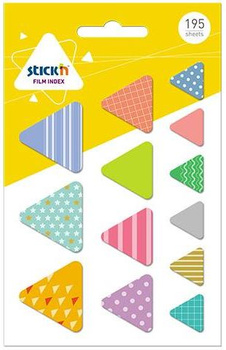 Zakładki Stick'n Trójkąty (195)