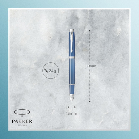 Pióro wieczne Parker IM Rituals Turquoise Blue