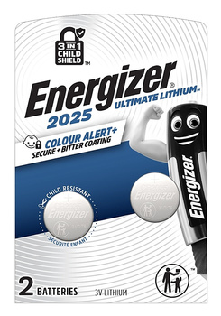 Baterie Energizer Ultimate Lithium CR2025 3V (2)