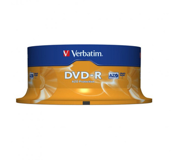 PŁYTY VERBATIM DVD-R cake25