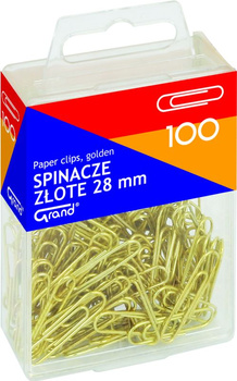 SPINACZE ZŁOTE 28mm (100)