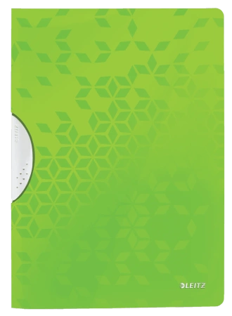 Skoroszyt z klipsem Leitz Wow A4 30k zielony