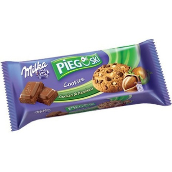 PIEGUSKI MILKA z CZEKOLADĄ i ORZECHAMI 135g