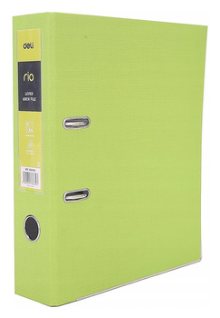 Segregator Deli Rio A4/76mm zielony