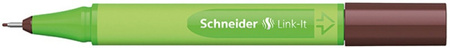 Cienkopis Schneider Link-It 0.4mm ciemnobrazowy