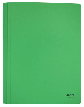 Skoroszyt kartonowy Leitz Recycle A4 zielony