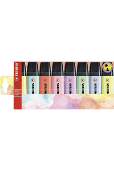 Zakreślacze Stabilo Boss Original Pastel 8 kolorów