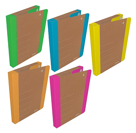 Teczka na rzepy DONAU LIFE, A4/3cm, niebieska