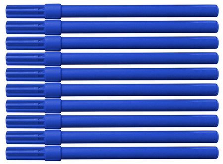 Flamastry Office Products 1.0mm niebieskie (10)