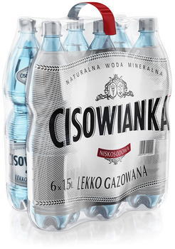 Woda Cisowianka 1.5L lekko gazowana (6)