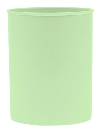 Pojemnik na długopisy DONAU LIFE, pastel, 95x75mm, okrągły, zielony