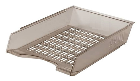 Szufladka na biurko DONAU, polistyren, A4, ażurowa, granatowa