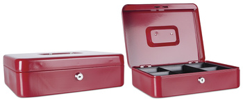 Kasetka na pieniądze Donau 300x90x240mm czerwona