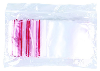 Torebka strunowa OFFICE PRODUCTS, LDPE, 60x80mm, 100szt., transparentna