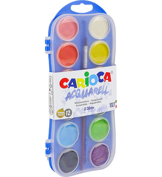 Farby wodne Carioca Acquarell 12 kolorów