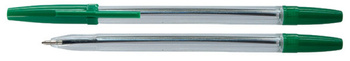Długopisy Office Products 1.0mm zielone (50)