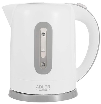 Czajnik elektryczny Adler AD 1234 1.7L biało-szary