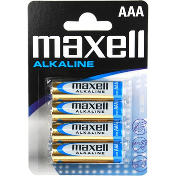 BATERIE MAXELL ALKALINE AAA LR3 (4)