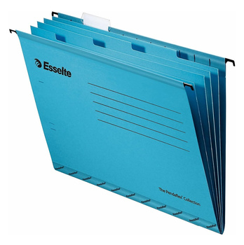 Teczki zawieszane Esselte Classic A4 (z przekładkami) niebieskie (10)