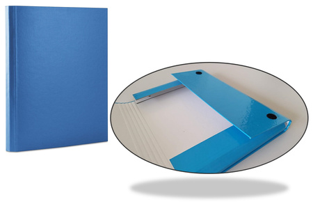 Teczka kartonowa z rzepem Office Products A4/4cm żółta