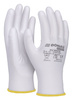 Rękawice Donau Safety PU White rozm.8 białe