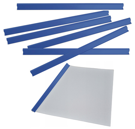 Grzbiety wsuwane Donau A4/10mm zielone (10)