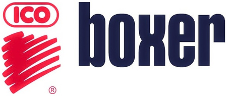 Zszywacz Ico Boxer Mini czarny