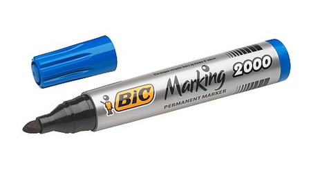 Marker permanentny BiC Marking 2000 niebieski