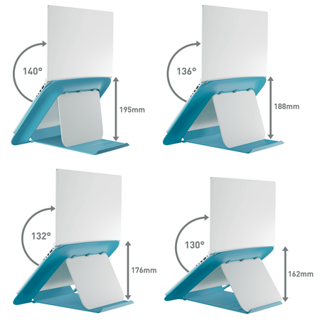 Podstawa pod laptop Leitz Ergo Cosy morski niebieski